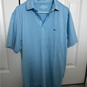 Vineyard Vines Light Blue Men's Polo
